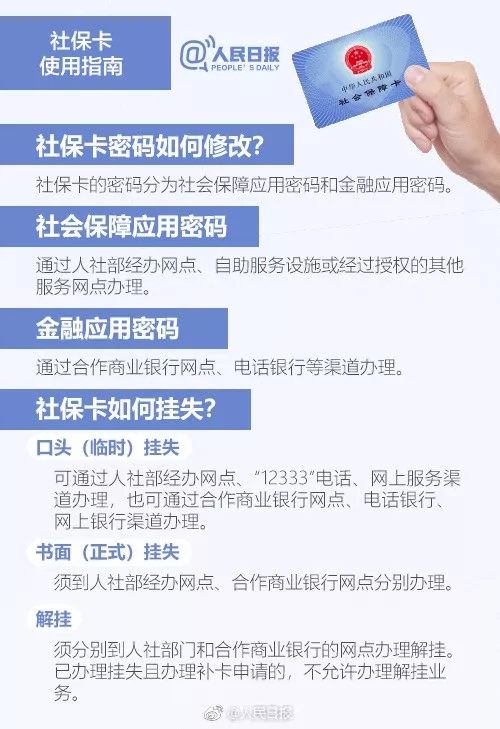 這6種行為會讓社保卡失效！收好這份社保卡正確使用指南
